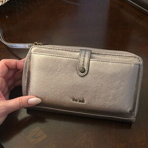 The Sak Metallic Silver Women's Wallet